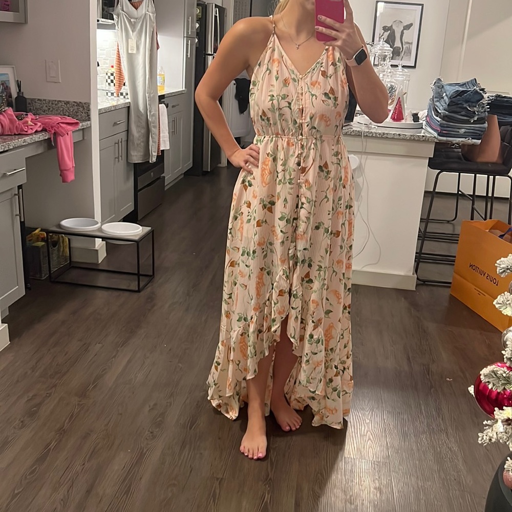 Floral maxi dress
